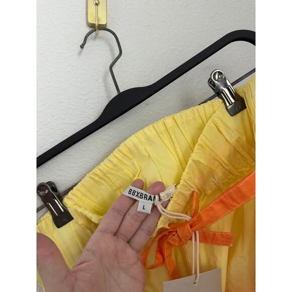 BBXBRAND Women’s Ombré Studded Drawstring Waist Comfort Shorts NWT Sz L - Picture 7 of 7